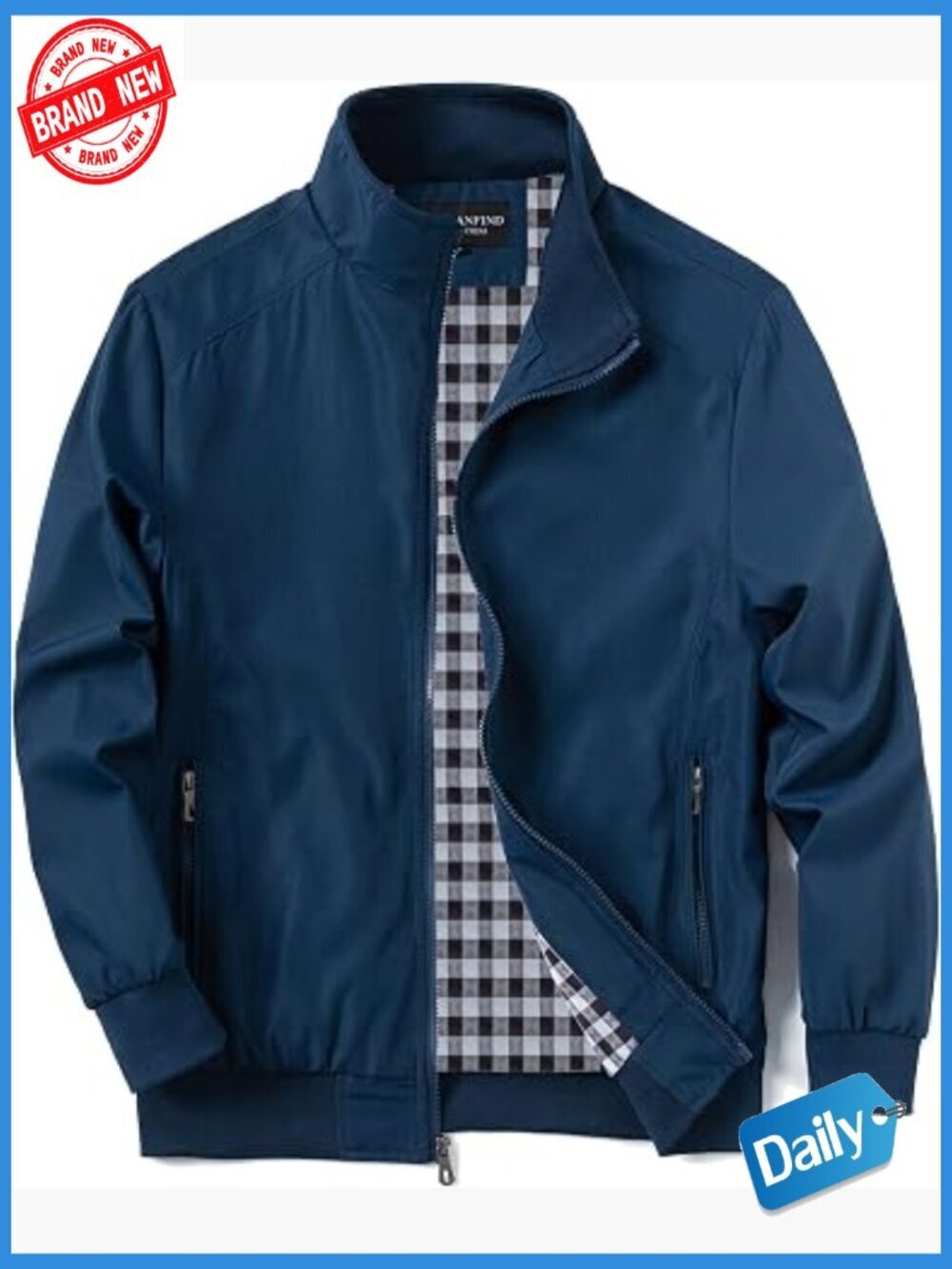 Men's Sports Shell Jacket Lightweight Windbreaker Outdoor Recreation